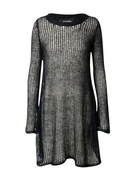 Monki Rochie tricotat negru
