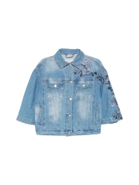 Kurtka Ermanno Scervino niebieska