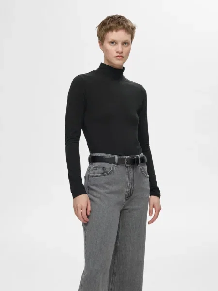 SELECTED FEMME Majica SLFMANJA' črna
