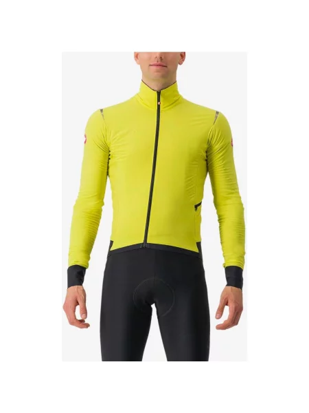 Kurtka Castelli Alpha Flight RoS Rosso Corsa Sulphur Yellow L żółta