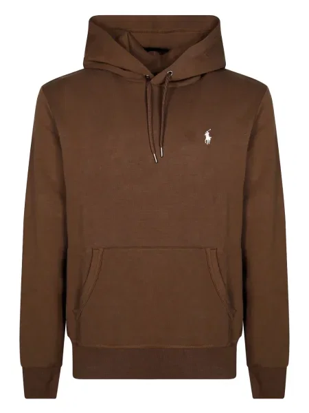 Hanorac crewneck Polo Ralph Lauren cu broderie din țesătură twill albastru