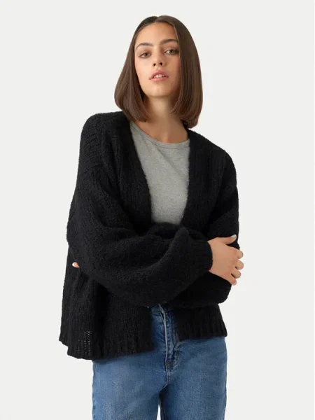 Vero Moda Cardigan Maybe Oversize negru