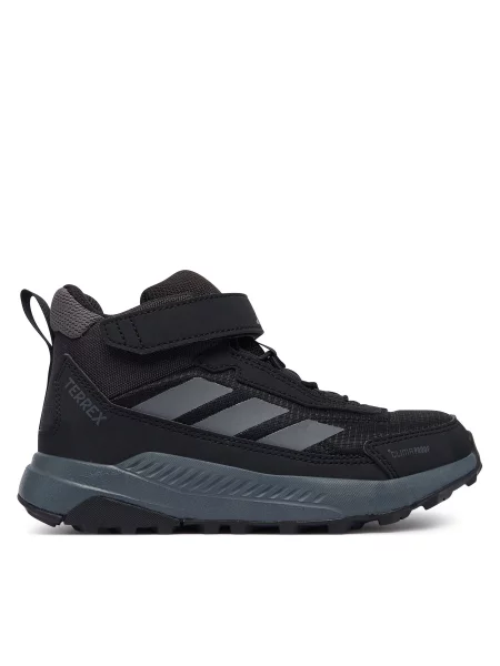 Turistiniai batai adidas Terrex Anylander Mid Climaproof Children Hiking Shoes juoda