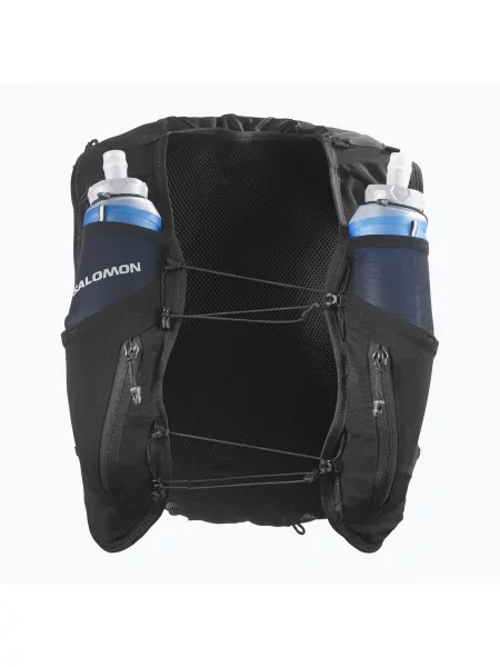 Běžecká vesta Salomon Advance Skin 12 Set black/asphalt new černá