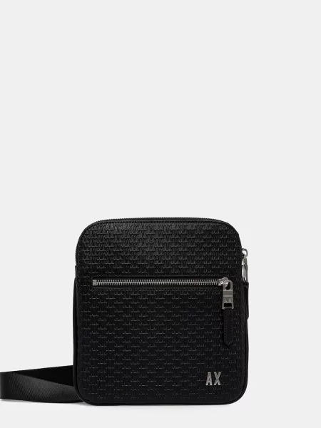 Geantă crossbody Armani Exchange negru