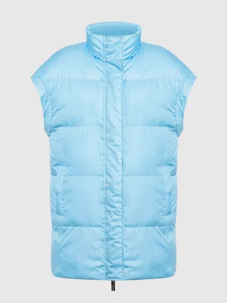 Блакиитний стьобаний жилет Be Florence блакитний