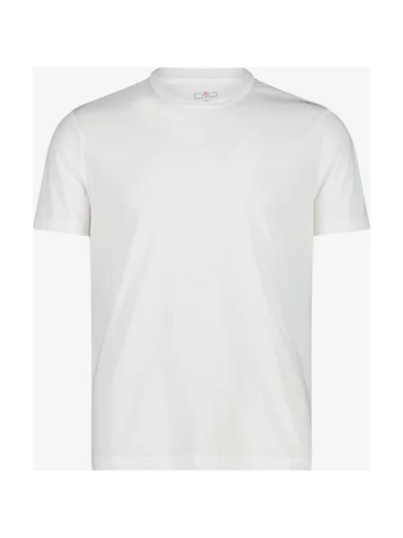 Koszulka damska CMP Logo Round Neck z krótkim rękawem polar 52 biały