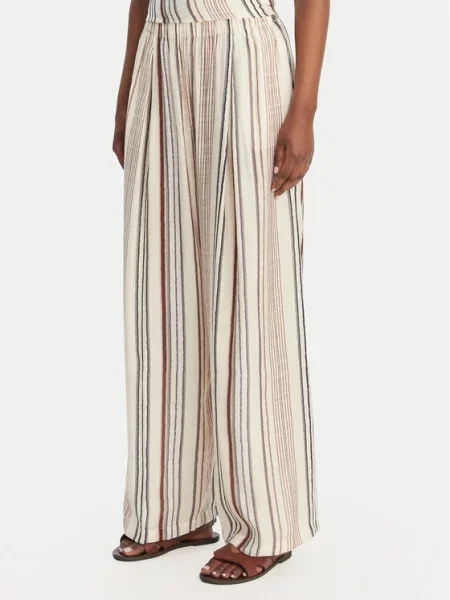 Eleh Hlače iz tkanine Écru