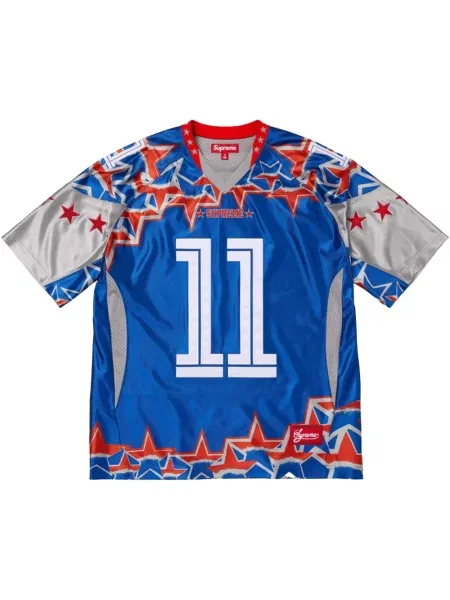 Риза Supreme от джърси синьо