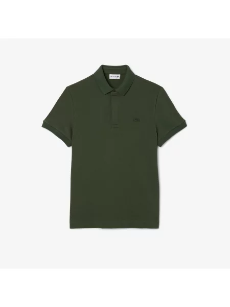 Lacoste Koszulka Polo Paris Stretch Piqué Regular Fit niebieska