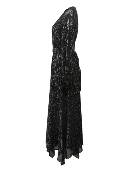 Rochie maxi Maje până la genunchi de costum negru