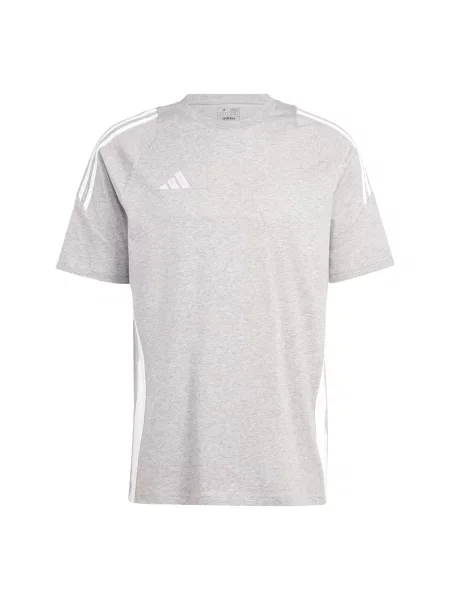 ADIDAS PERFORMANCE Tricou funcțional Tiro gri amestecat alb