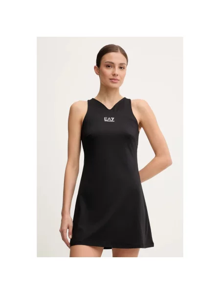 Sukienka Emporio Armani Ea7 czarna