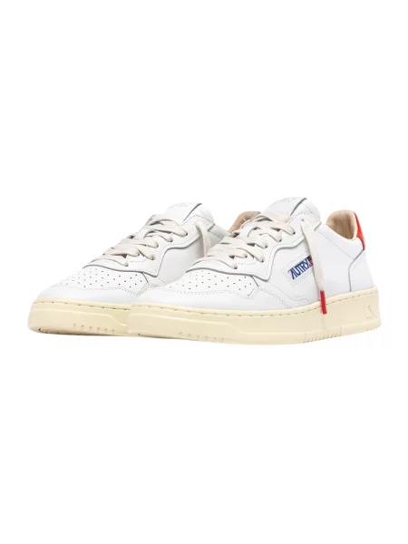 Sneakersy Autry skórzane białe