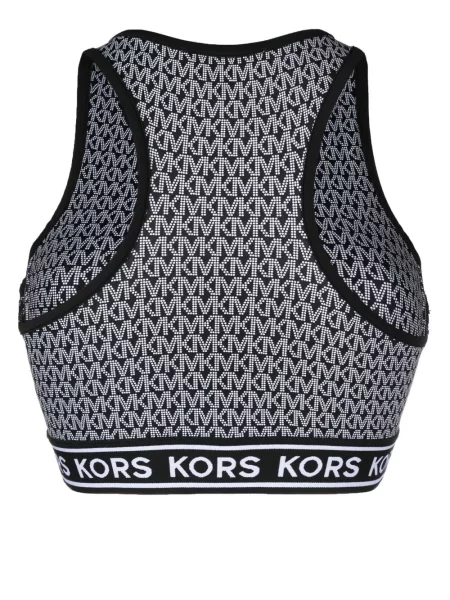 Malé dvouřadé bikiny Michael Kors s potiskem černé