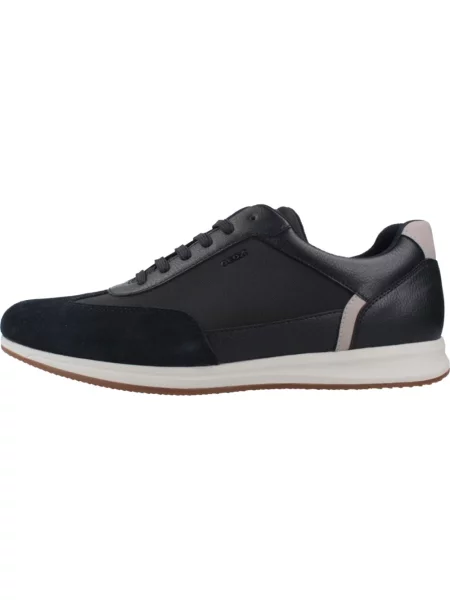 Sneakersy Geox skórzane niebieskie