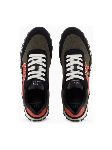Sneakersy Armani Exchange czarne
