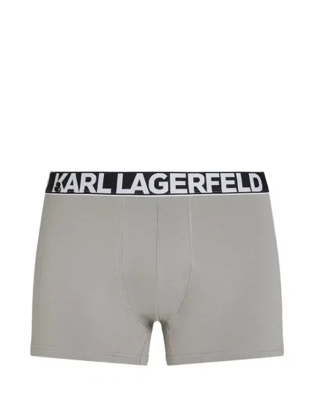Boxeri Karl Lagerfeld cu autograf gri