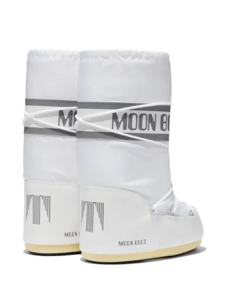 Botine Moon Boot alb