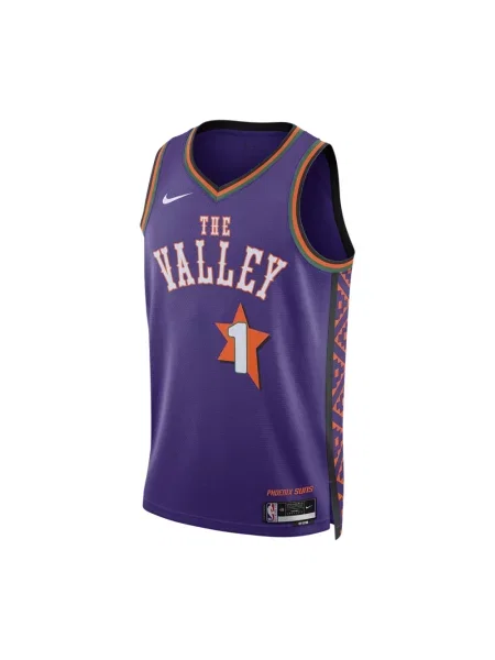 Sweter Nike z dżerseju fioletowy