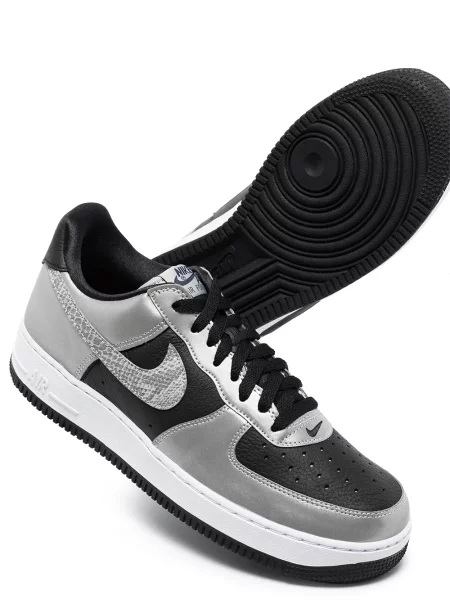 Gyvatės rašto sportbačiai Nike Air Force 1 juoda