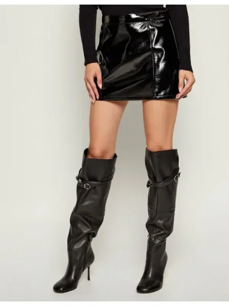 Michael Kors Fustă PATENT negru