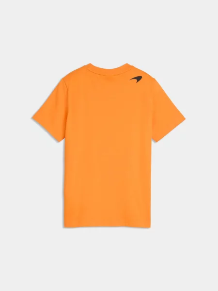 Дитяча Футболка PUMA Mclaren Small Logo Tee Kids комбінований верх помаранчевий