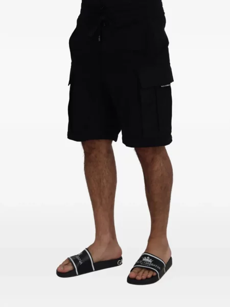 Pantaloni scurți cargo Dolce & Gabbana negru