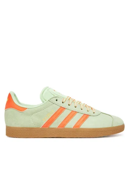 Сникърси adidas Gazelle W Segrsp/ Solar Orange/ Gum EUR 36 зелено