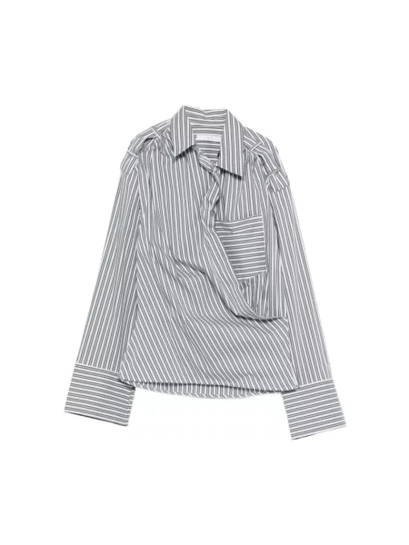Koszula w paski Iro w paski szara