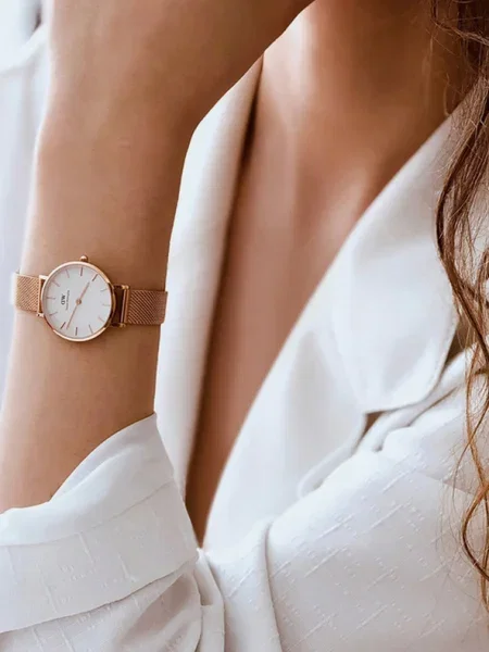 Daniel Wellington óra Petite 28 Melrose női rózsaszín