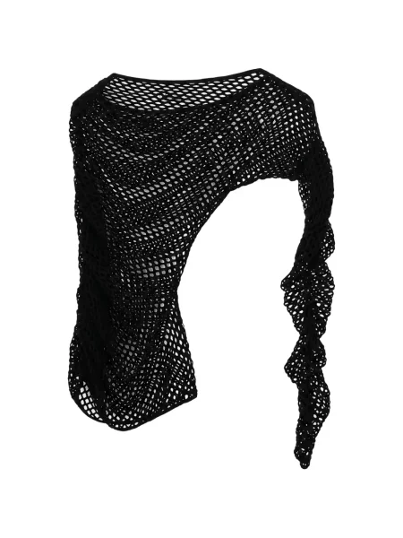 Bluză Vaquera asimetrică negru