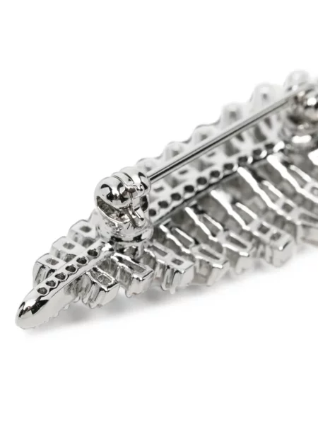 Brosa Swarovski cu pene