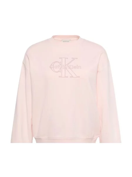 Geacă de blugi copii Calvin Klein Jeans roz