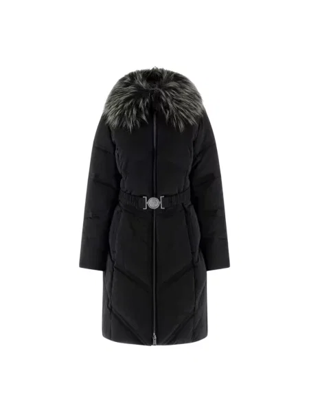 Długa kurtka puchowa Guess czarna