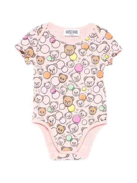 Body dziecięcy Moschino różowy