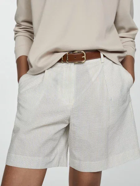 MANGO Шорти білий