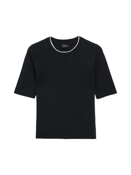 S.Oliver Pulover negru alb