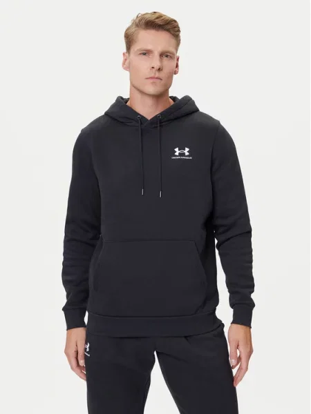 Under Armour Bluza UA Essential Fleece Hoodie czarny