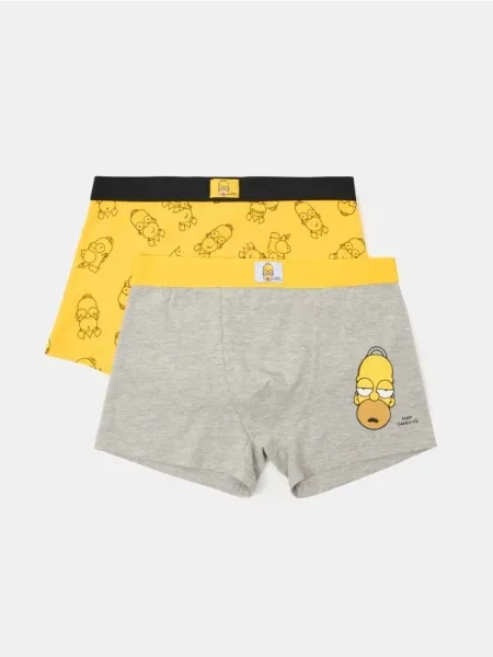 Sinsay boxerky The Simpsons 2 pack vícebarevná