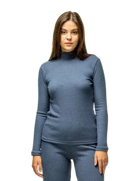 Водолазка Наталюкс поліестер/еластан синій
