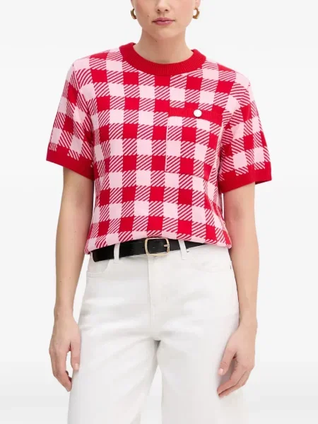 Top Barbour roșu