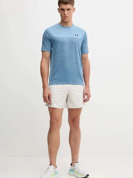 Under Armour Športna kratka majica UA Tech Utility modra