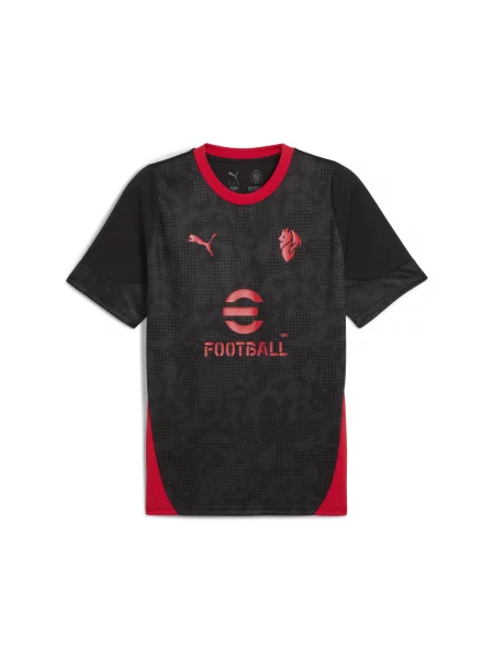 Koszulka treningowa AC Milan czarna