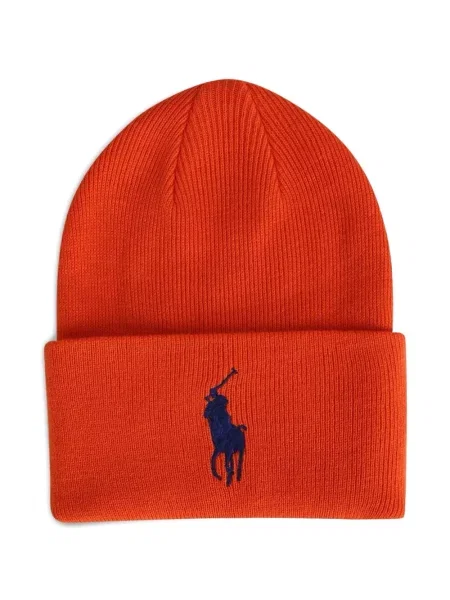 Prugasta klasična kapa Polo Ralph Lauren s vezom crna