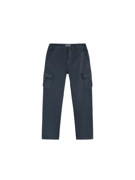 Scalpers Pantaloni bleumarin