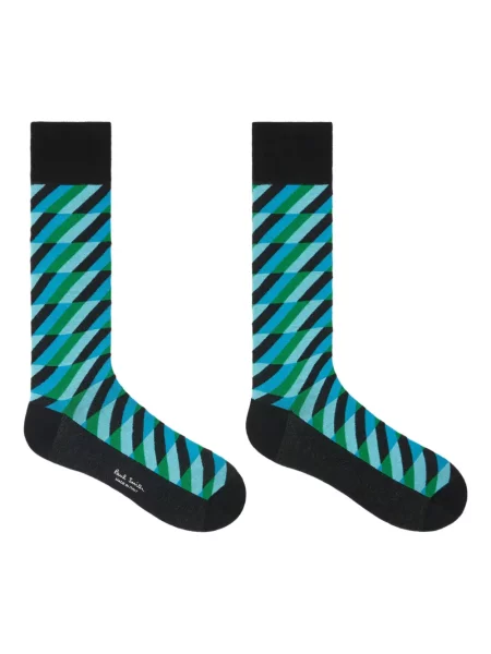Șosete Paul Smith cu dungi negru