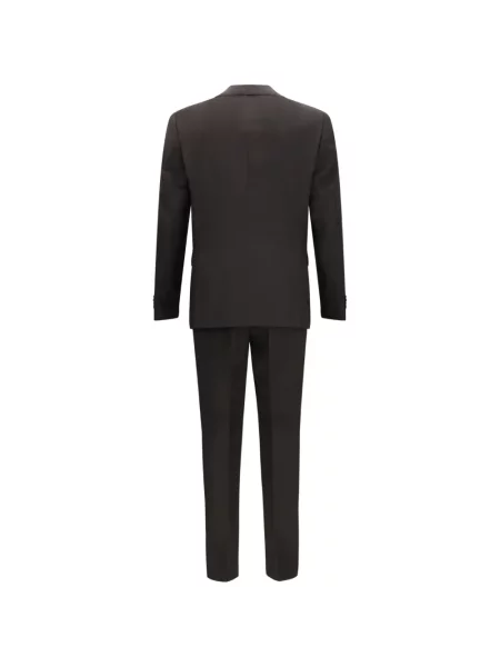 Costum Boss de lână maro