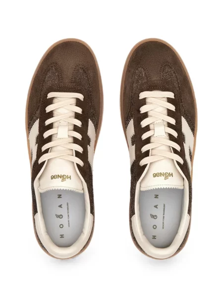 Sneakerși Hogan maro