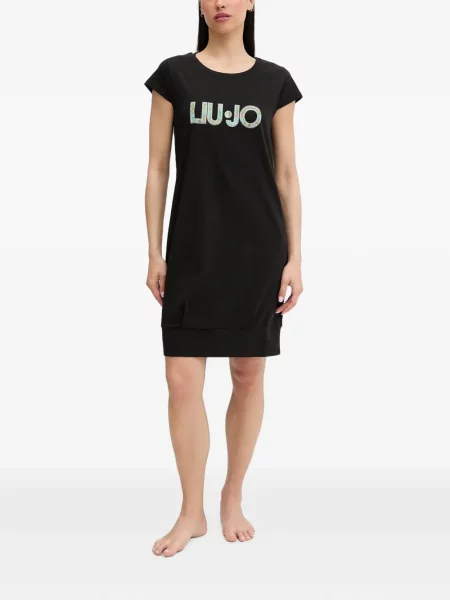 Scurt rochie midi Liu Jo cu imagine negru